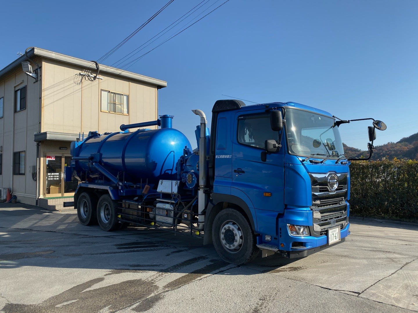 各現場のニーズに応じた車両の手配に対応