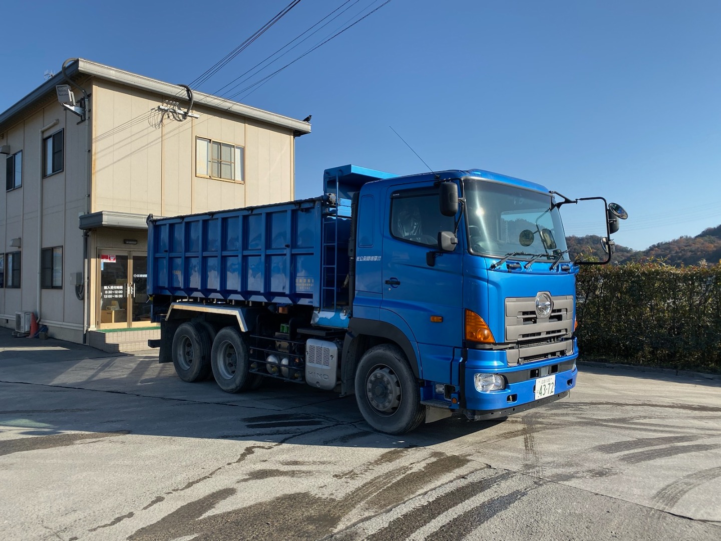 各現場のニーズに応じた車両の手配に対応